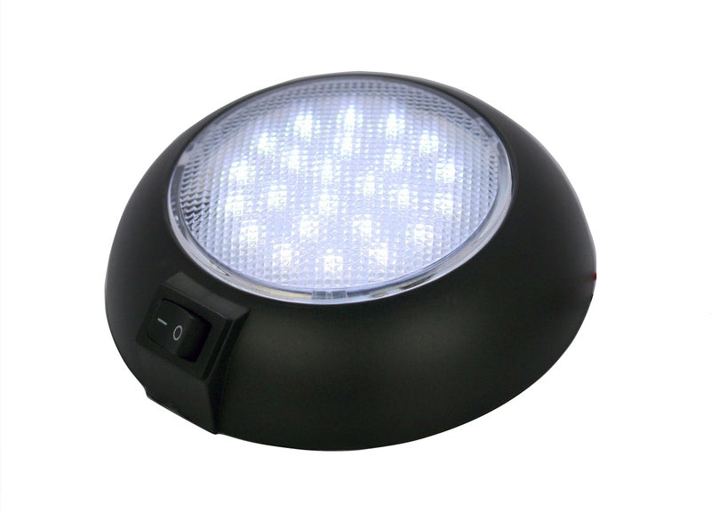 Pilotlights.net LED Dome Lamp - High Power White LED Downlight - 12 Volt - Fixed Mount - for Home, Auto, Truck, RV, Boat and Aircraft - Image 1