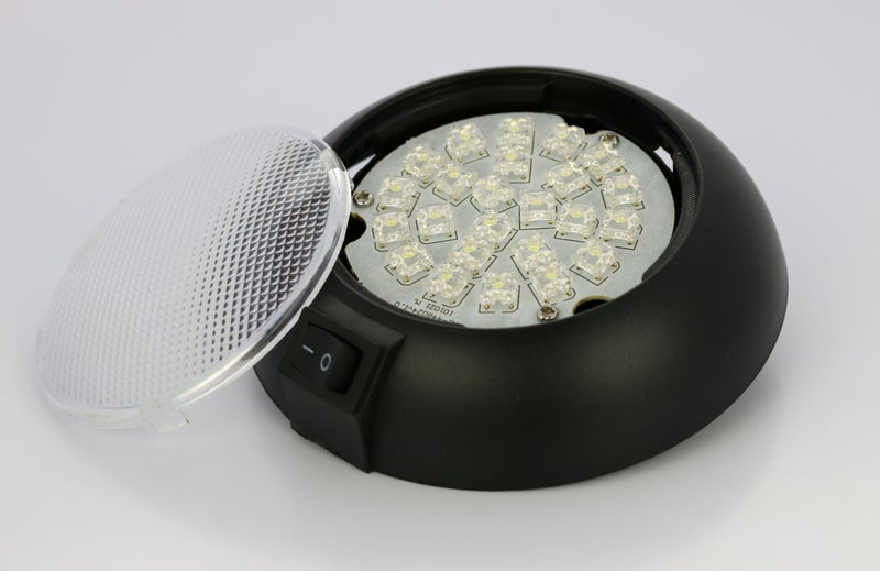 Pilotlights.net LED Dome Lamp - High Power White LED Downlight - 12 Volt - Fixed Mount - for Home, Auto, Truck, RV, Boat and Aircraft - Image 3