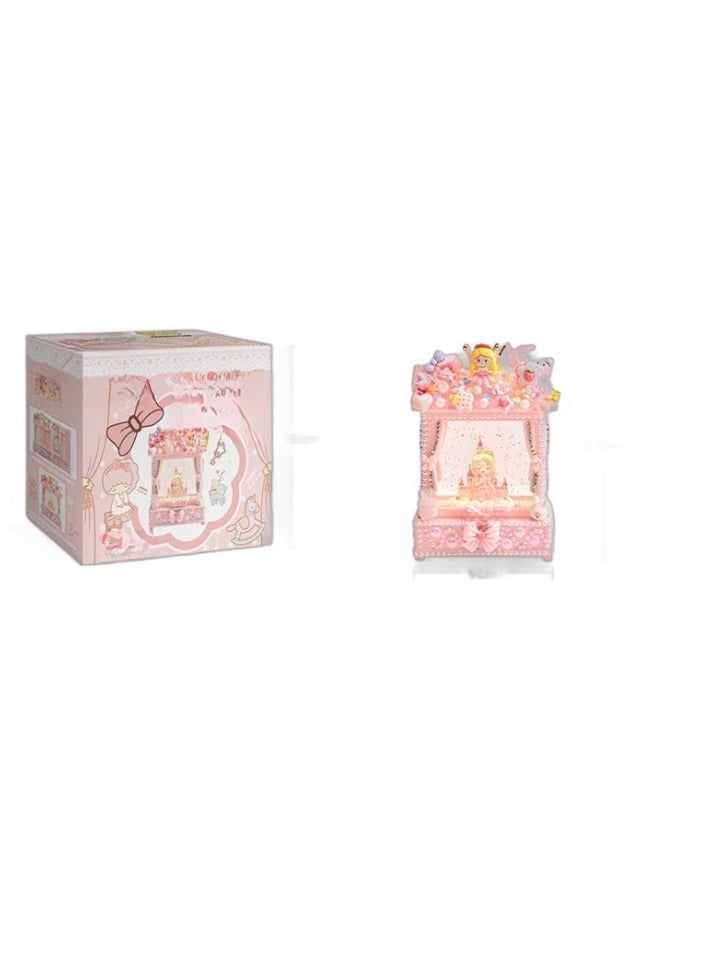 Girl's Creative Handmade Material Bag Making Night Light Birthday Gift Toy  - Image 2