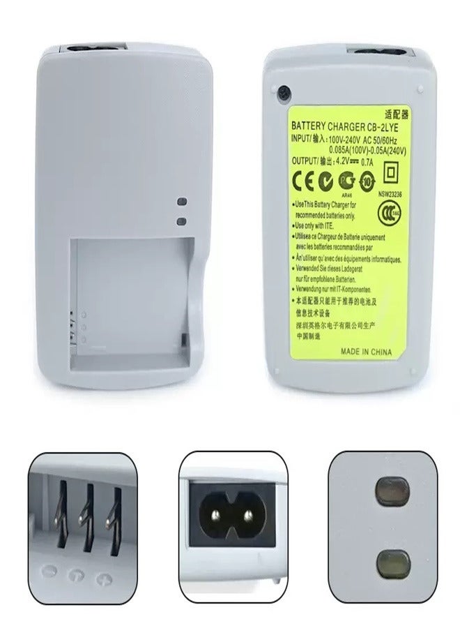 CB-2LY CB-2LYE Charger for NB-6L NB-6LH Battery PowerShot D10 D20 D30 SD770 IS SD980 SD1200 SD1300 SD3500 SD4000 SX170 SX240 IS SX260 SX500 SX510 HS S90 S95 S120 S200 SX510 IXUS 300 HS  - Image 2