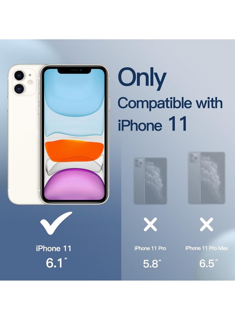 DUSALA iPhone 11 Case, Liquid Silicone Phone Case for iPhone 11 6.1 Inch, Colorful Silky-Soft Protective Cover (Blue) - Image 2