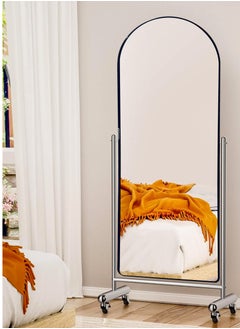 Full-length Mirror with Movable Wheels 110*216 CM
