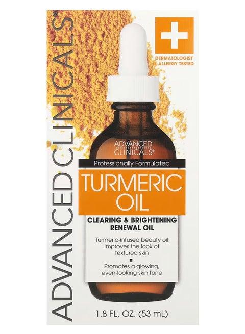 Advanced Clinicals Turmeric Oil Perfect for Problem Skin 53 ml