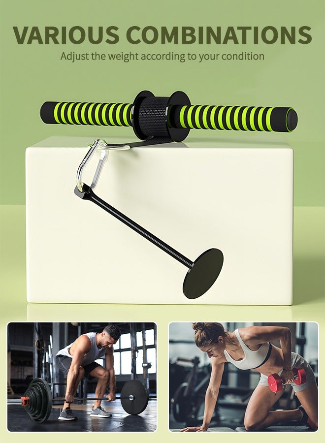GROIC Forearm Blaster, Forearm Roller& Wrist Roller Forearm Exerciser, Arm Strength Trainer Fitness Equipment Forearm Strengthener Roller Weight with Anti-Slip Handle Fitness Wrist Exerciser  - Image 5