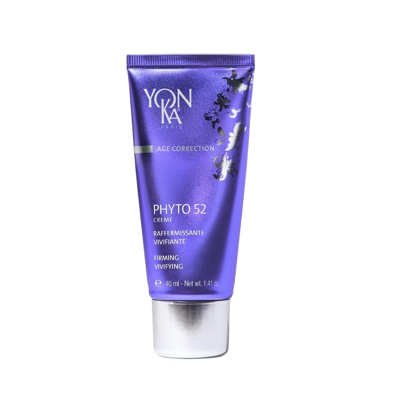 Yonka YonKa Phyto 52 Skin Firming Cream 50ml AntiAging Facial Moisturizer and Night Creme Tighten Skin and Reduce the Look of Pores with Vitamin E ParabenFree
