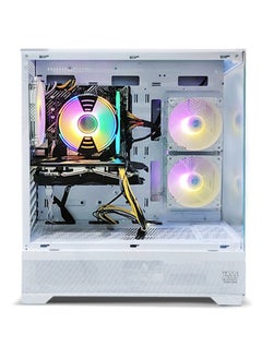 تروينورت True Nort Gaming PC، معالج AMD Ryzen 5-7600X، بطاقة رسومات RTX 4060، 16 جيجابايت RAM، 1 تيرابايت SSD، ويندوز 11 برو، صندوق أبيض  - Image 2