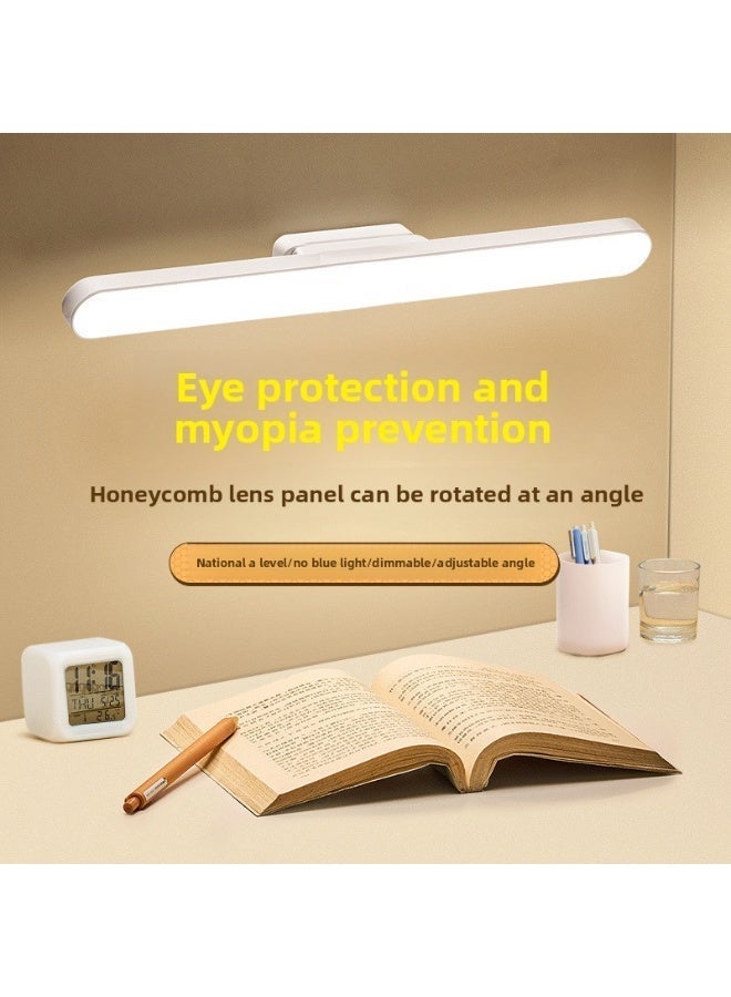 Eye-Caring LED Desk Lamp for Students - Magnetic Clip-on Light with Rotatable Design, Ideal for Dorm Beds, Bedroom Headboards and Desks - Image 2