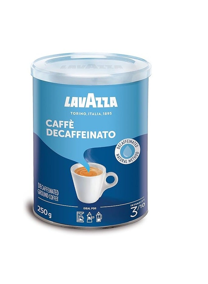 Lavazza Decaffeinated Ground Coffee Classico - Medium Roast - 250 g - Image 2