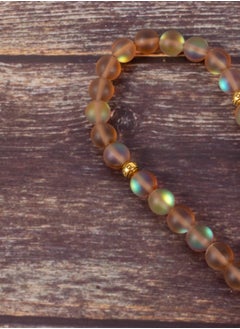 The Black Pearl Accessories Fabulous Brown Opal Stone Prayer Bead of 33 Beads  - Image 2