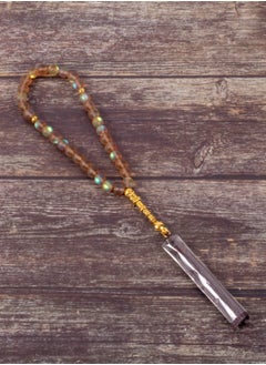 The Black Pearl Accessories Fabulous Brown Opal Stone Prayer Bead of 33 Beads  - Image 1