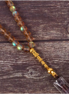 The Black Pearl Accessories Fabulous Brown Opal Stone Prayer Bead of 33 Beads  - Image 3