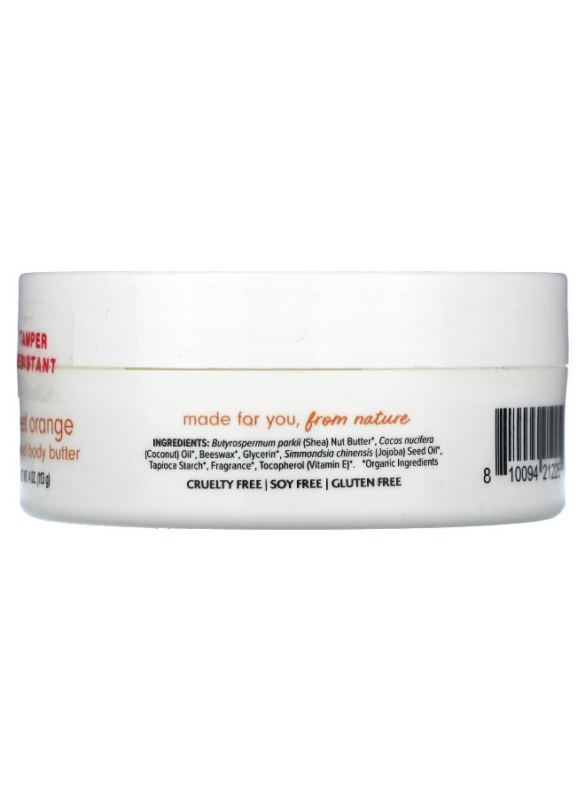 Dr. Mercola Dr. Mercola, Ola Botanicals, Whipped Body Butter, Sweet Orange, 4 oz (113 g)  - Image 2