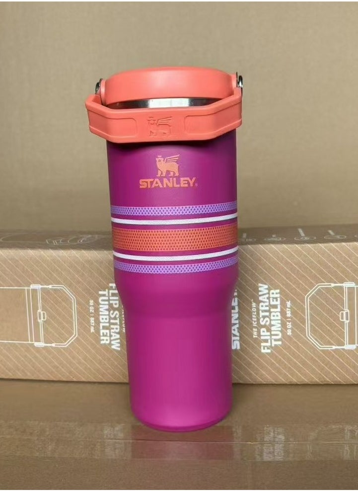 Stanley - Stainless Steel Vacuum Insulated Tumbler with Lid and Straw for Water, Iced Tea or Coffee, Smoothie and More, 30 oz - Image 1