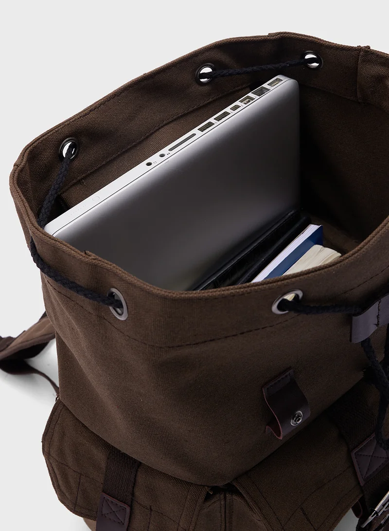 سفنتي فايف Casual Canvas Backpack