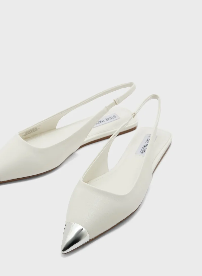 STEVE MADDEN Ankle Strap Ballerinas