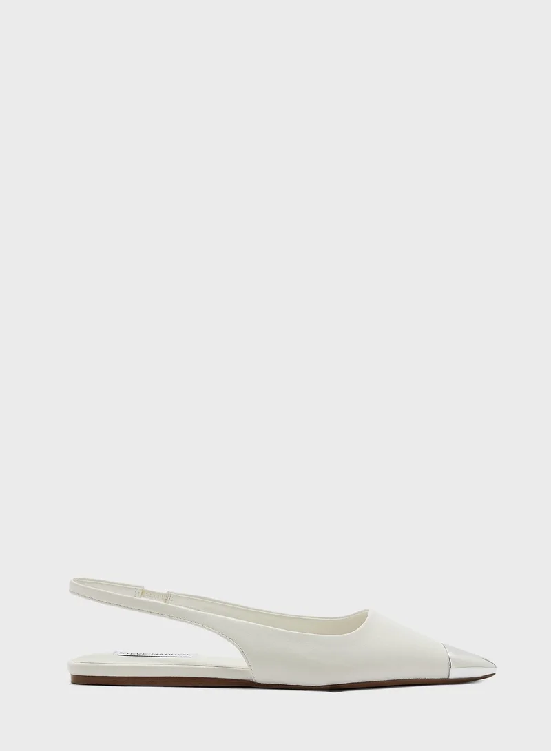 STEVE MADDEN Ankle Strap Ballerinas