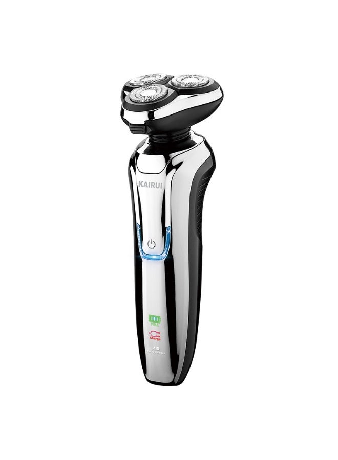 كاي روي مدية كهربائية للرجال - ماكينة حلاقة قابلة للشحن للاستخدام الرطب والجاف مع شحن سريع، مقاومة للماء، شفرات تدور 12000 مرة في الدقيقة، شاشة LED، وقفل للسفر - Image 1
