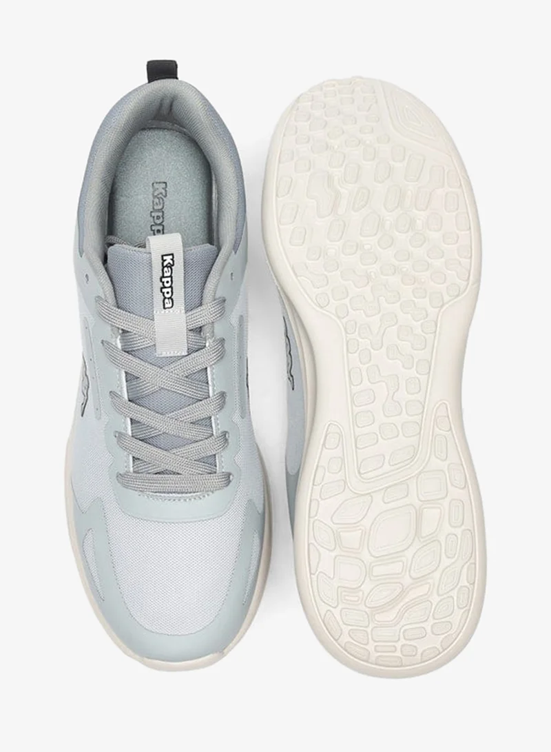 Kappa Men's Textured Sports Shoes with Lace-Up Closure
