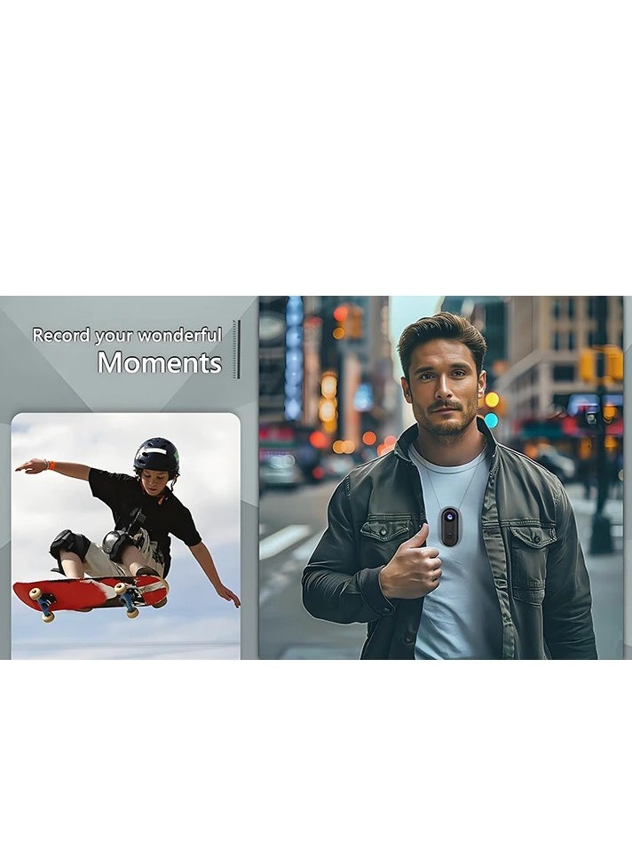 Wayward Rascals 4K Ultra HD Mini Action Camera with WiFi, Sports Camera, 120° Wide Angle Lens, Magnetic Strap, Back Clip, Waterproof Case, 64GB TF Card - White  - Image 2