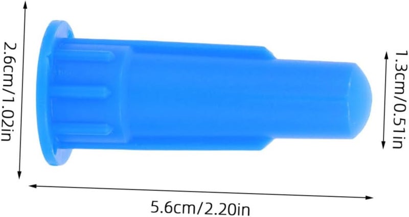 MAGICLULU 4pcs Universal Disposable Caulk Nozzle Tips for Pneumatic Caulk Gun, Plastic Material with Smooth Flow Design and Precise Application for Plumbing Sealant Jobs and DIY Sealing - Image 2