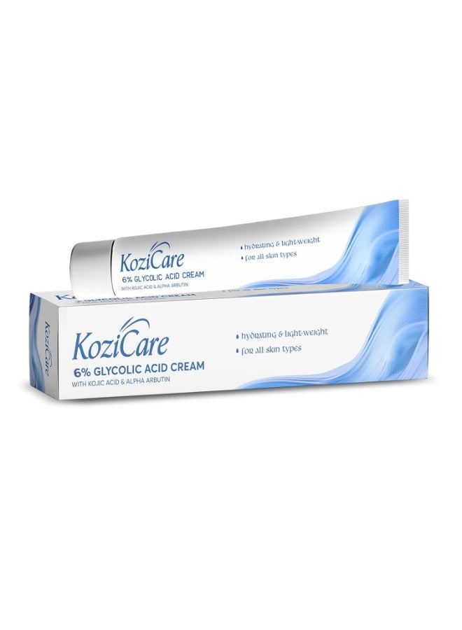 Kozicare Glycolic Acid Face Cream 6% |15g - Image 1