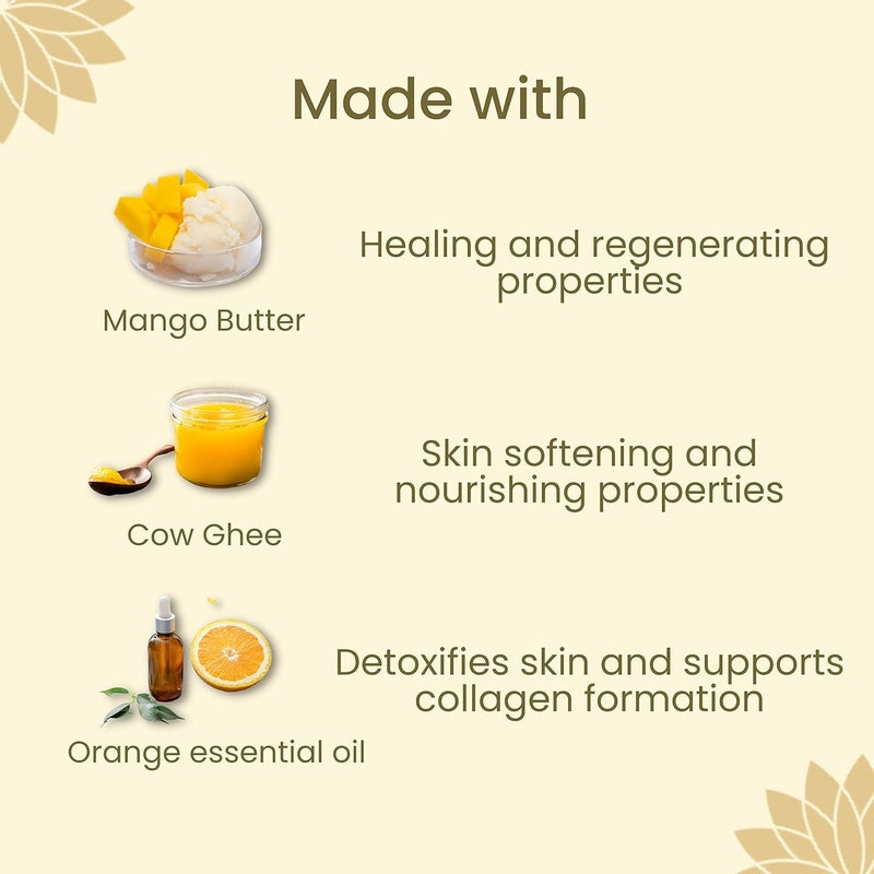 Barva Home Spa Facial Kit Contains Face Wash Face Scrub Mango Butter Moisturizer Skin Care Essentials Suits All Skin Types 150 Grams - Image 4