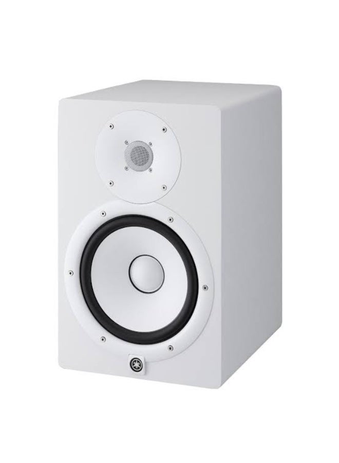 Yamaha HS8W Powered Studio Monitor Speaker, White HS8W white - Image 2