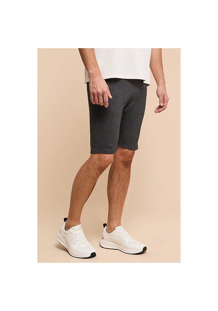 R&b Solid Shorts with Drawstring Waist
