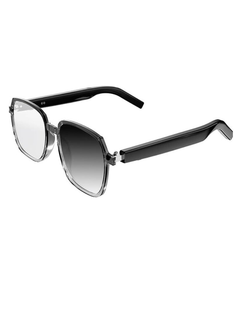 Bluetooth Smart Glasses, Photochromic Sun Lenses and Blue Light Blocking - Wireless Glasses for Calls, Music Voice Assistant - Lightweight Frames for Indoor, Outdoor Work - Image 1