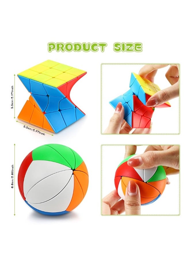 2 Packs Weird Puzzle Cubes Twist Ivy Cube Stickerless Ball Cube Mini Twisting Cube Toy Cubes Puzzles Sturdy for Games Beginners and Skilled Person Favor 2 Styles - pzsku/ZB89A71DBE01F31FA1186Z/45/_/1729417239/f8d17802-22e2-4042-9cd4-440ac9aaab54