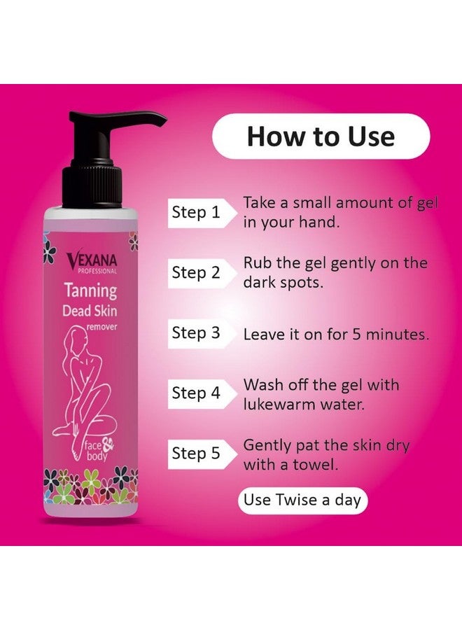 DEV STOREO riginal Tanning Dead Skin Remover Gel | Dead Skin Remover for Body | Cleanses Excess Oil | for All Skin Types | 100ml (Pack of 1) - Image 4
