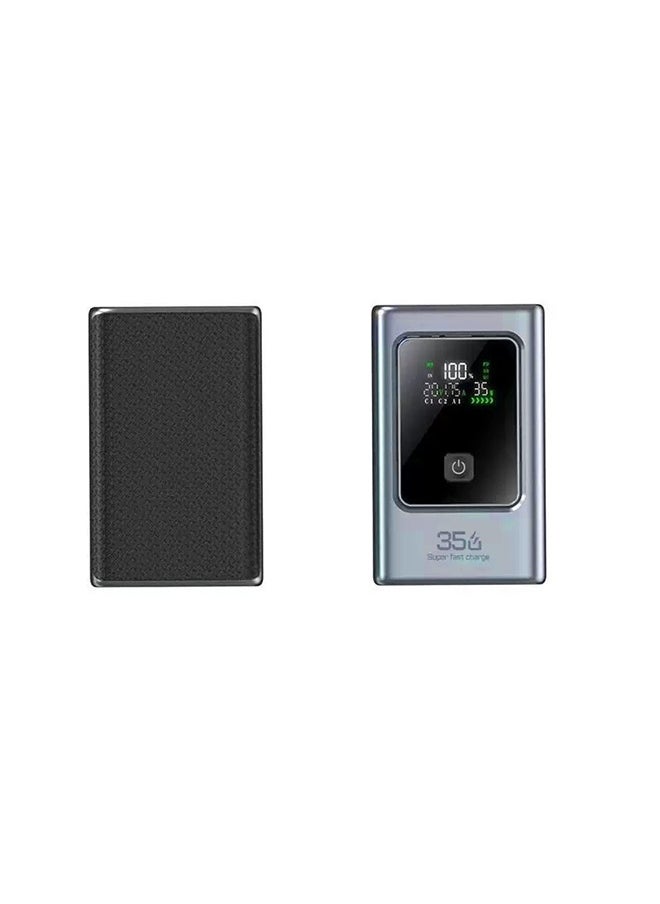 Generic Ultra-Portable High-Capacity Power Bank P195 – 10000mAh with LED Display, Fast Charging, and Multi-Device Support  - Image 1
