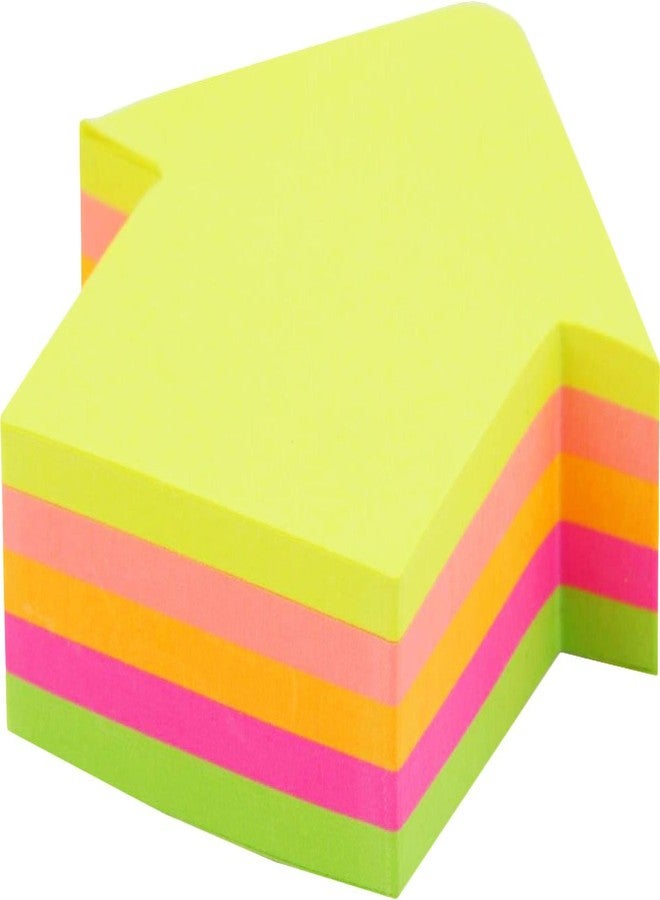4A Shapes Sticky Notes,Arrow Shape,2.72 x 2.56 Inches,Neon Assorted,Self-Stick Notes,200 Sheets/Pad,1 Pad/Pack,4A 5013 - Image 3