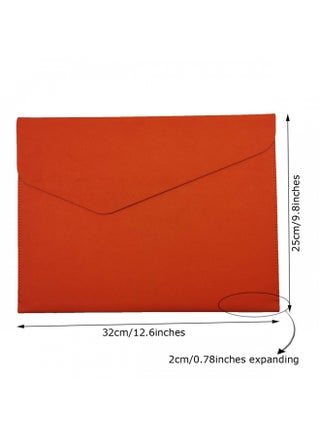 Enyuwlcm PU Leather A4 File Folder Document Holder Waterproof Portfolio Envelope Folder Case with Invisible Magnetic Closure Orange - pzsku/ZB89AA164C80FE5E690E0Z/45/1748957160/29ec6b4a-6408-4e0d-9991-3c7165ecfebf