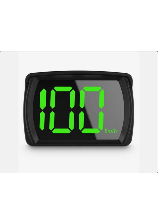 HUD Alayjah, Car Digital Speedometer, 1 Piece, Real-Time Speed Display for Safe Driving, Avoid Traffic Fines & Stay Within Limits, Small Compact Size, Easy Installation - Image 1