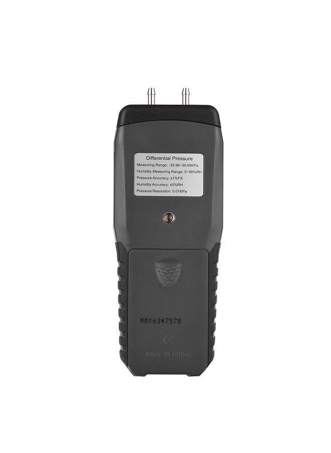SMART SENSOR AS511 Digital Differential Pressure Gauge -39.98~39.98KPA Manometer Dual Port Air Gas Pressure Tester  - Image 4