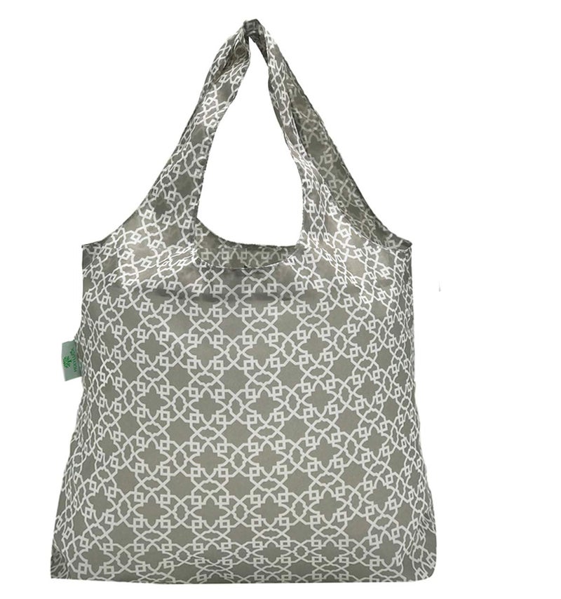 HOLYLUCK Reusable Grocery Bags,Heavy Duty Foldable Shopping Tote Bag (Standard, 3 Maze) - Image 3