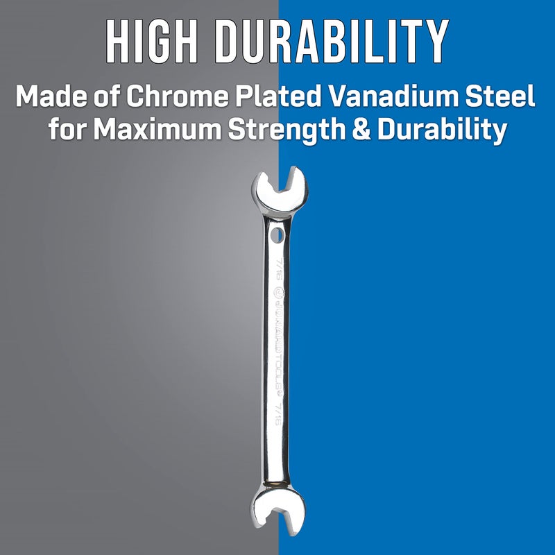 Jonard Tools ASW-716, Double Ended Speed Wrench, Angled Head, 7/16" - Image 5