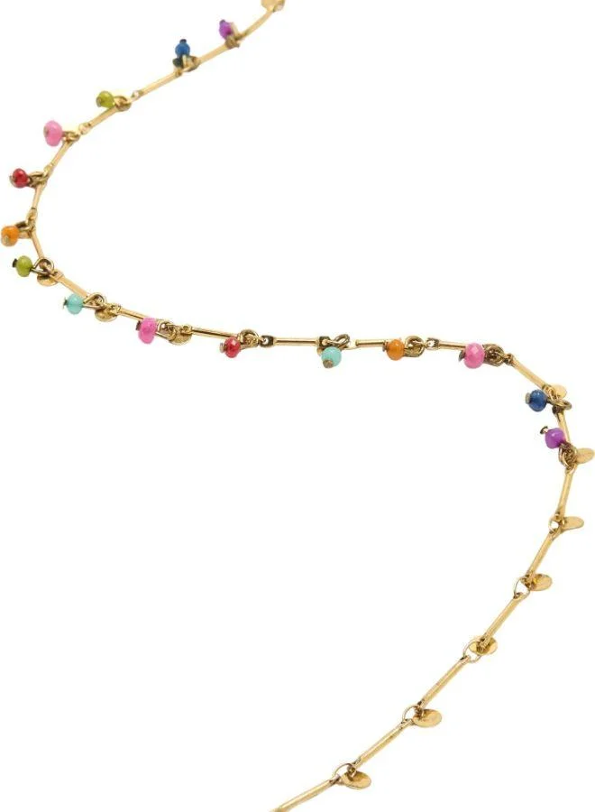 PARFOIS Necklace With Multicolored Stones