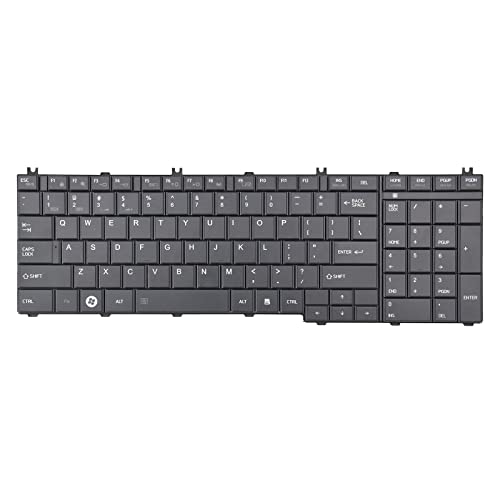 SUNMALL C655 Keyboard Compatible with Toshiba Satellite, Keyboard Replacement Compatible with Toshiba Satellite C655 L655 C755 L755 Series Laptop - Image 2