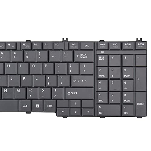 SUNMALL C655 Keyboard Compatible with Toshiba Satellite, Keyboard Replacement Compatible with Toshiba Satellite C655 L655 C755 L755 Series Laptop - Image 5