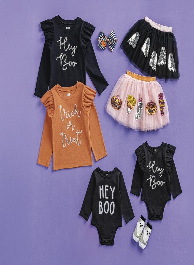 Mud Pie Kids Pink Halloween Tutu - Image 3