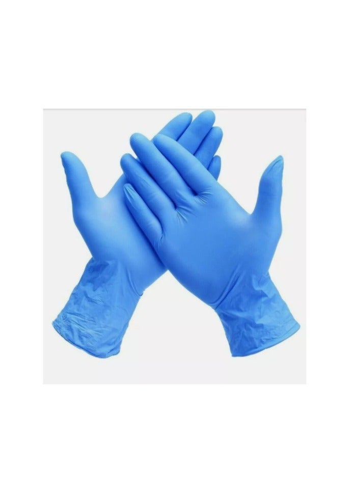 Disposable Gloves Blue M - Image 2