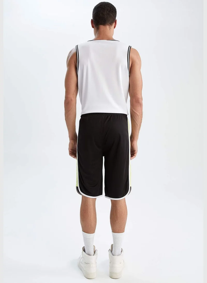 DeFacto Man Fit Shaquille O'Neal Licenced Oversize Fit Bottom Knitted Short