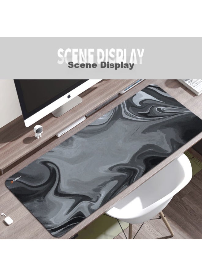 Daryo Dareu Fluid Series Fs-803 Gray Gaming Mouse Pad, Fine Texture, Waterproof, Large Size, Thickened Edge-locked, For Office Keyboard, Computer Desk Pad, 800*300*3mm - Image 5
