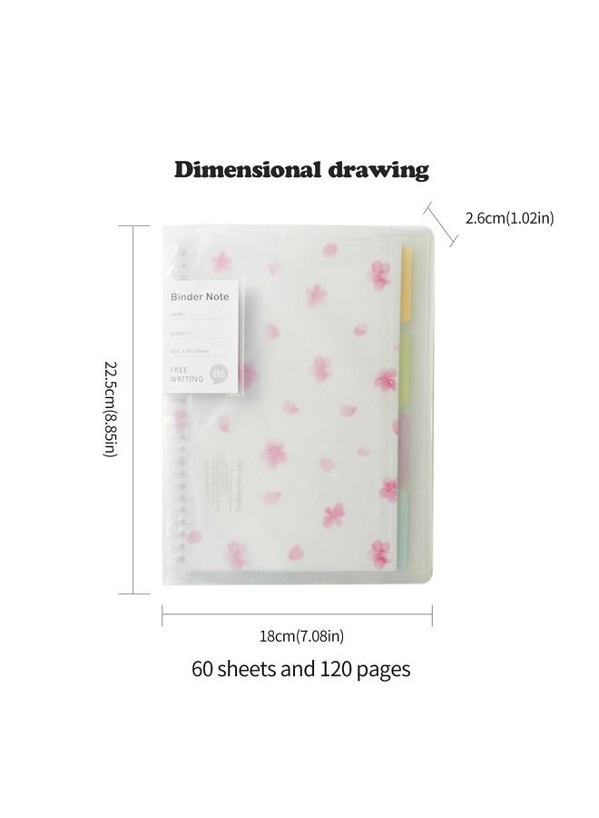 XIANGYU B5 Binder Notebook Loose Leaf Spiral Notebook Paper Diary Removable Simple Thickened Coil Shell Notebooks  - Image 2