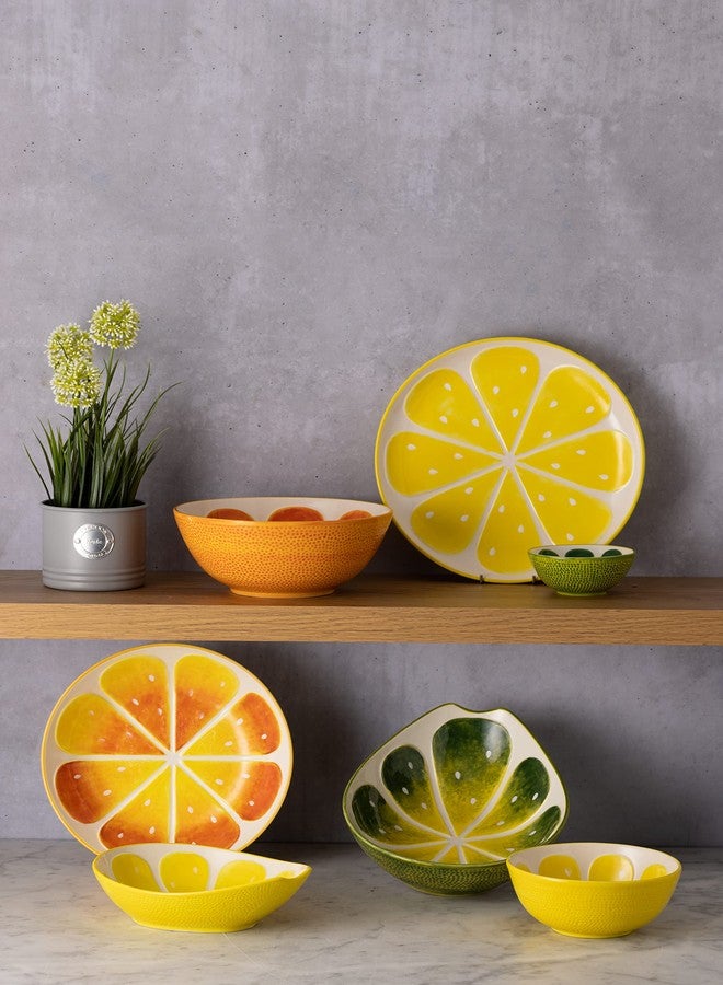 Typhoon World Foods Collection | 8.6" Oval Lemon Bowl - Image 4