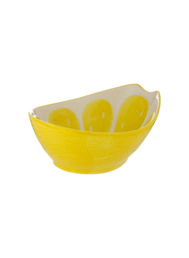 Typhoon World Foods Collection | 8.6" Oval Lemon Bowl - Image 1