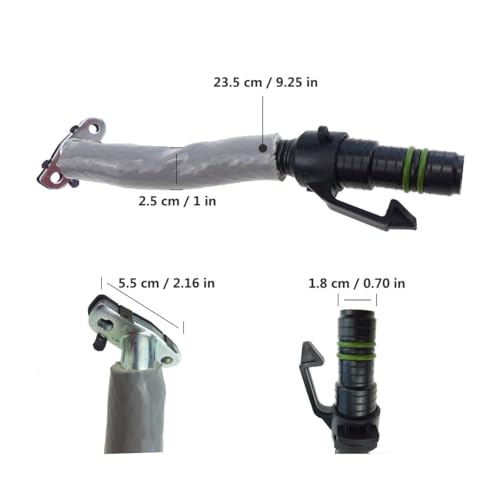 TIKSCIENCE 55587854 Pipe Turbo Oil Return Line for Chevy Cruze Sonic Trax Buick Encore 1.4L Engine Turbocharger Oil Return Hose Line 55569839 - Image 5