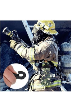 Y&D 2 Pieces Firefighter Glove Strap Safety Holder Clips for Work Belt Clip  - Image 3